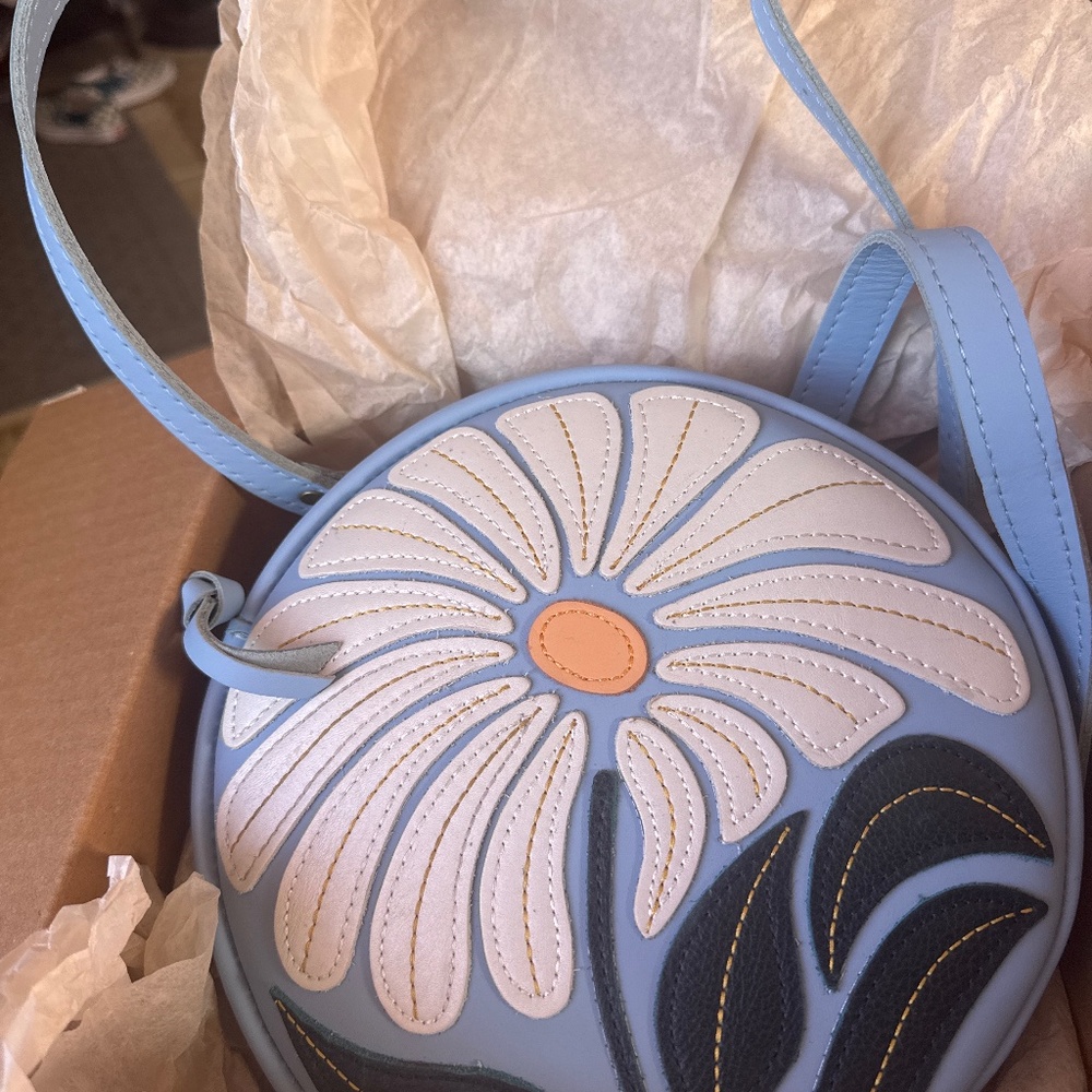 Brand new never used Portland Leather Circle Bag